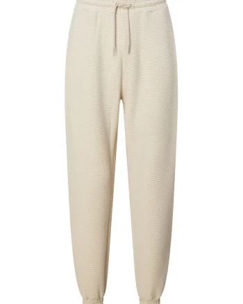 Pantaloni sport conici cu snur, Bej