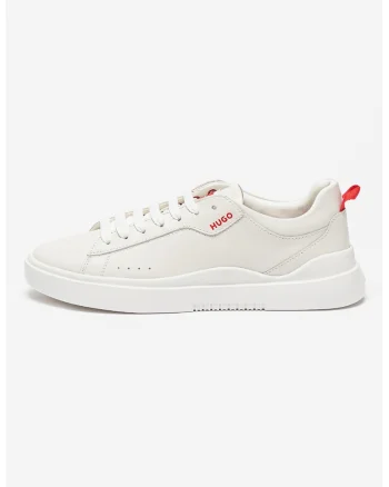 Pantofi sport din piele Blake, Alb murdar