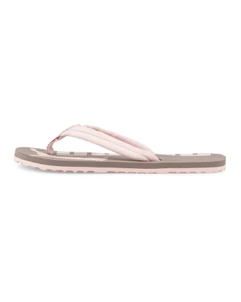 Papuci flip-flop cu logo Epic V2 23158, Roz pal