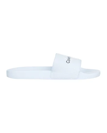 Papuci cu logo contrastant, Albastru pastel/Negru