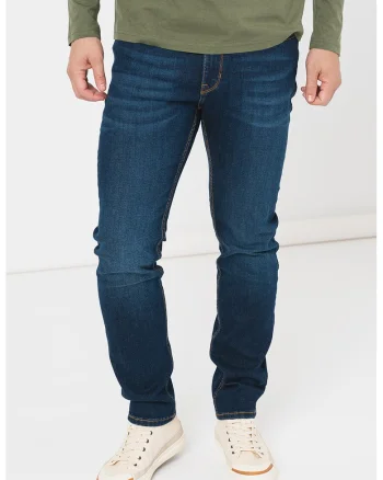 Blugi slim fit Vegas, Albastru