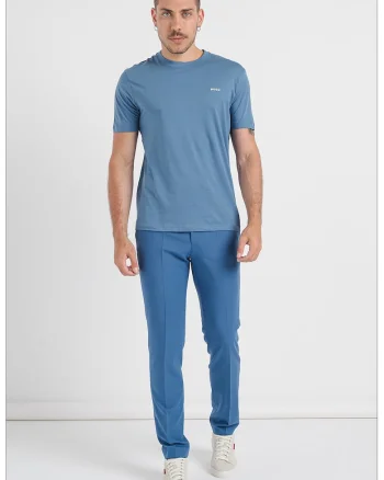 Tricou din bumbac Dero, Albastru lavanda