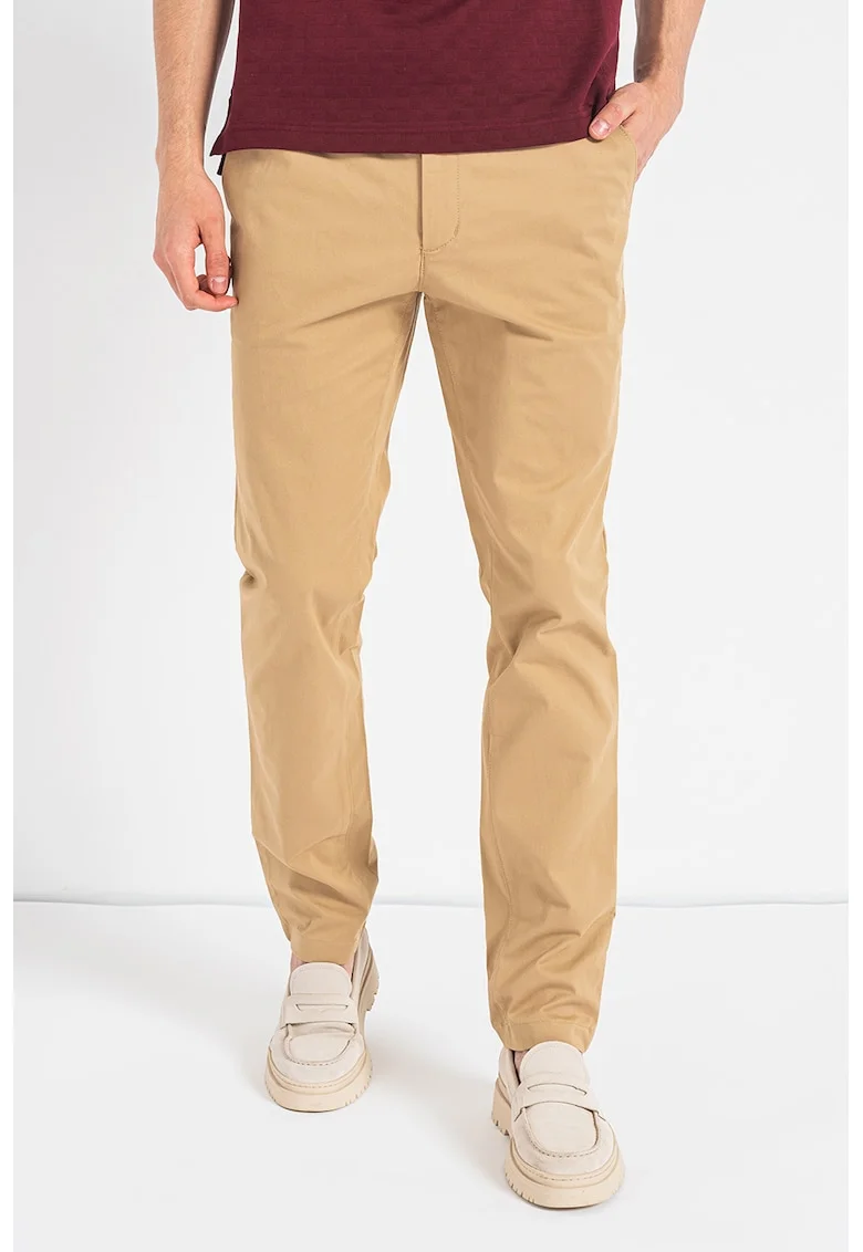Pantaloni chino slim fit, Bej