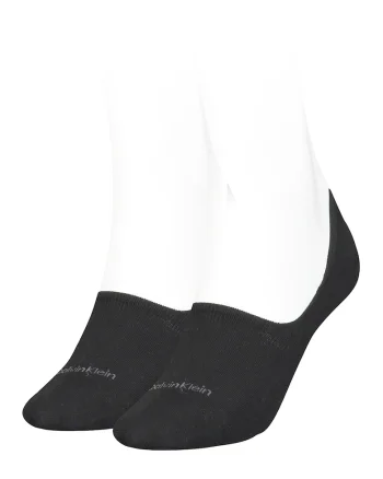 Set de sosete foarte scurte - 2 perechi, Negru