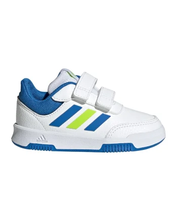 Pantofi sportTensaur 2.0 cu velcro, Alb/Albastru royal/Verde fistic