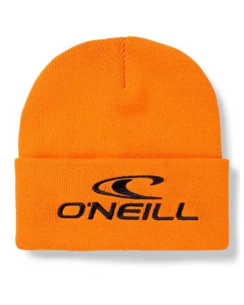 Caciula unisex cu broderie logo Rutile, Portocaliu neon
