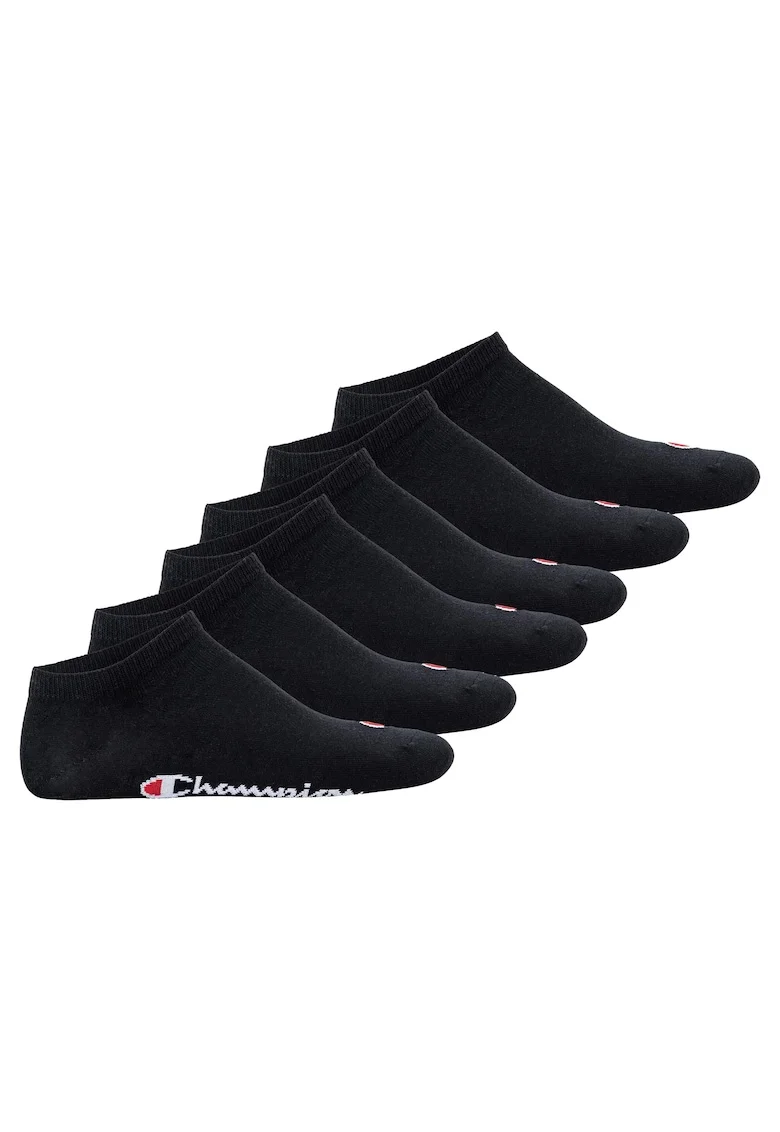 Set de sosete unisex pana la glezna - 6 perechi5, Negru