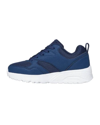 Pantofi sport cu insertii de plasa Uno Lite Prime, Bleumarin
