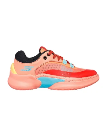 Pantofi sport low-cut SKX Court Hype, Rosu/Portocaliu