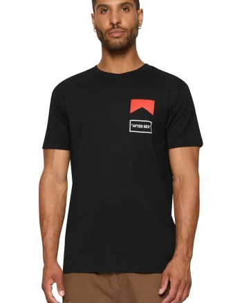 Tricou din bumbac cu imprimeu, Rosu/Alb/Negru