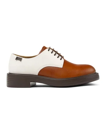 Pantofi Oxford de piele Dean, Caramel