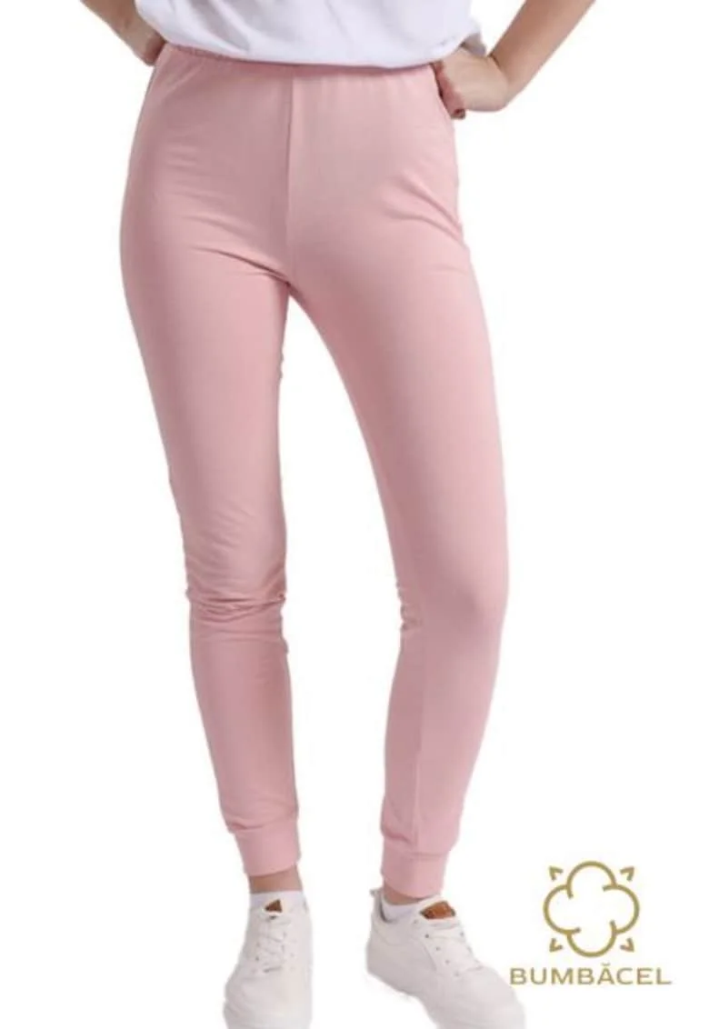 Pantaloni de tip leggins, Roz