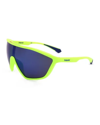Ochelari de soare shield polarizati unisex, Galben