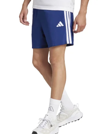 Pantaloni scurti cu benzi laterale cu logo Chelsea, Alb/Albastru inchis