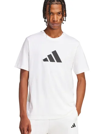 Tricou cu imprimeu logo, Negru/Alb optic