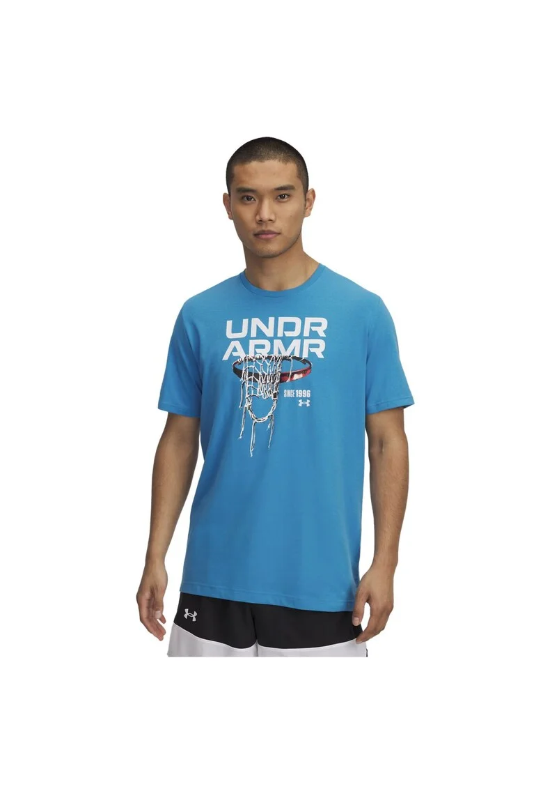 Tricou  M 60/40s Hoops Net Ss 1390188452