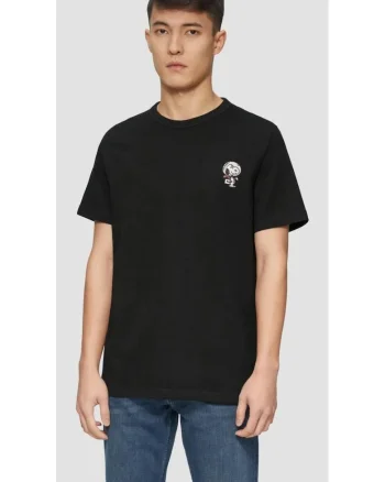 Tricou barbati cu decolteu la baza gatului, croiala Regular Fit,
