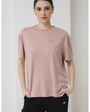 Tricou relaxed fit, Lila
