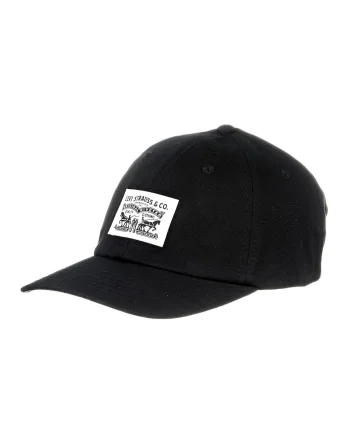 Sapca baseball din amestec de lana cu aplicatie logo, Alb/Negru