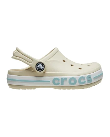 Saboti slingback cu perforatii, Alb/Bej deschis