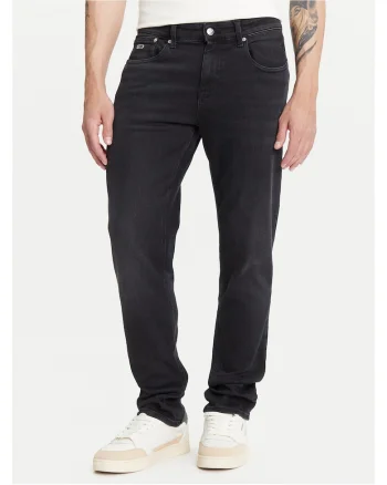 Blugi barbati  negru, din denim,