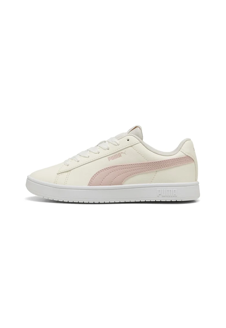 Pantofi sport de piele ecologica Rickie Classic, Roz/Crem