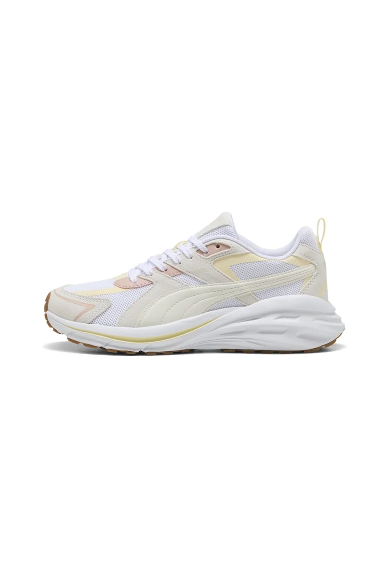 Pantofi sport cu detalii din piele intoarsa Hypnotic LS, Galben/Piersica/Maro nisip