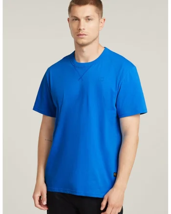 Tricou de bumbac organic Nifous, Albastru royal