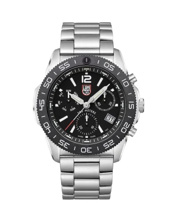Ceas barbatesc  Quartz, 44mm, 20ATM, Negru