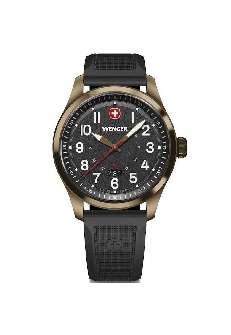 Ceas barbatesc  Quartz, 43mm, 10ATM, Bronz