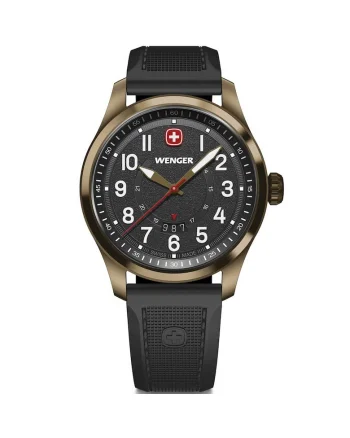 Ceas barbatesc  Quartz, 43mm, 10ATM, Bronz
