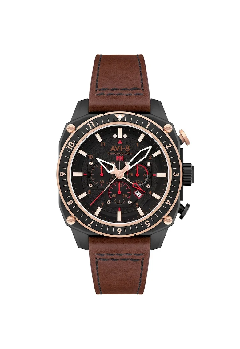 Ceas barbatesc  AV-4100-09, Quartz, 43mm, 5ATM