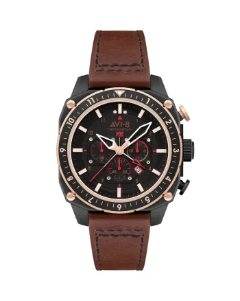 Ceas barbatesc  AV-4100-09, Quartz, 43mm, 5ATM
