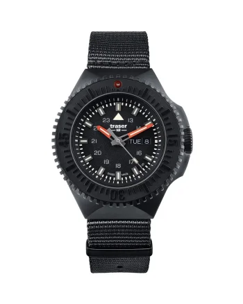 Ceas barbatesc  109854, Quartz, 46mm, 20ATM, Negru