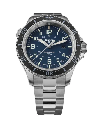 Ceas barbatesc  H3 109375, Quartz, 46mm, 50ATM, Argintiu