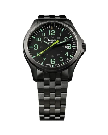 Ceas barbatesc  H3 107869 P67 Officer Pro Gun, 42 mm, 10 ATM, Negru