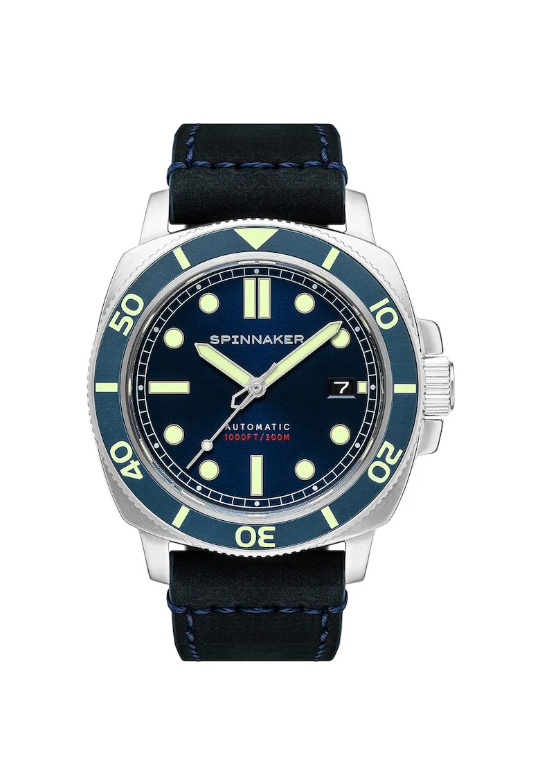 Ceas barbatesc  Automatic, 42mm, Albastru