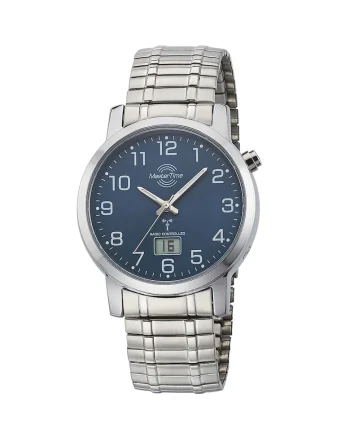 Ceas barbatesc  41mm, 3ATM, Argintiu, Auriu