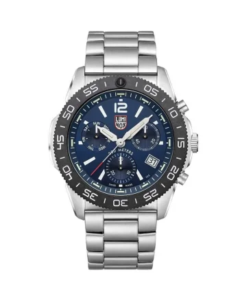 Ceas barbatesc  Quartz, 44mm, 20ATM, Albastru
