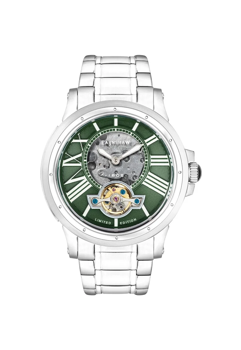 Ceas barbatesc  Automatic, 42mm, 5ATMiui, Argintiu