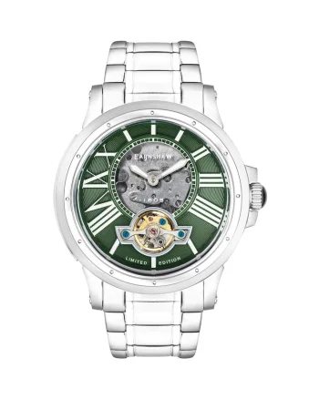 Ceas barbatesc  Automatic, 42mm, 5ATMiui, Argintiu