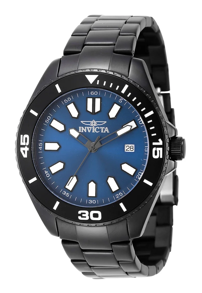 Ceas din otel inoxidabil Pro Diver, Argintiu