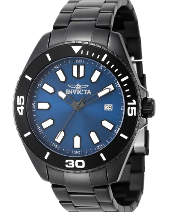 Ceas din otel inoxidabil Pro Diver, Argintiu