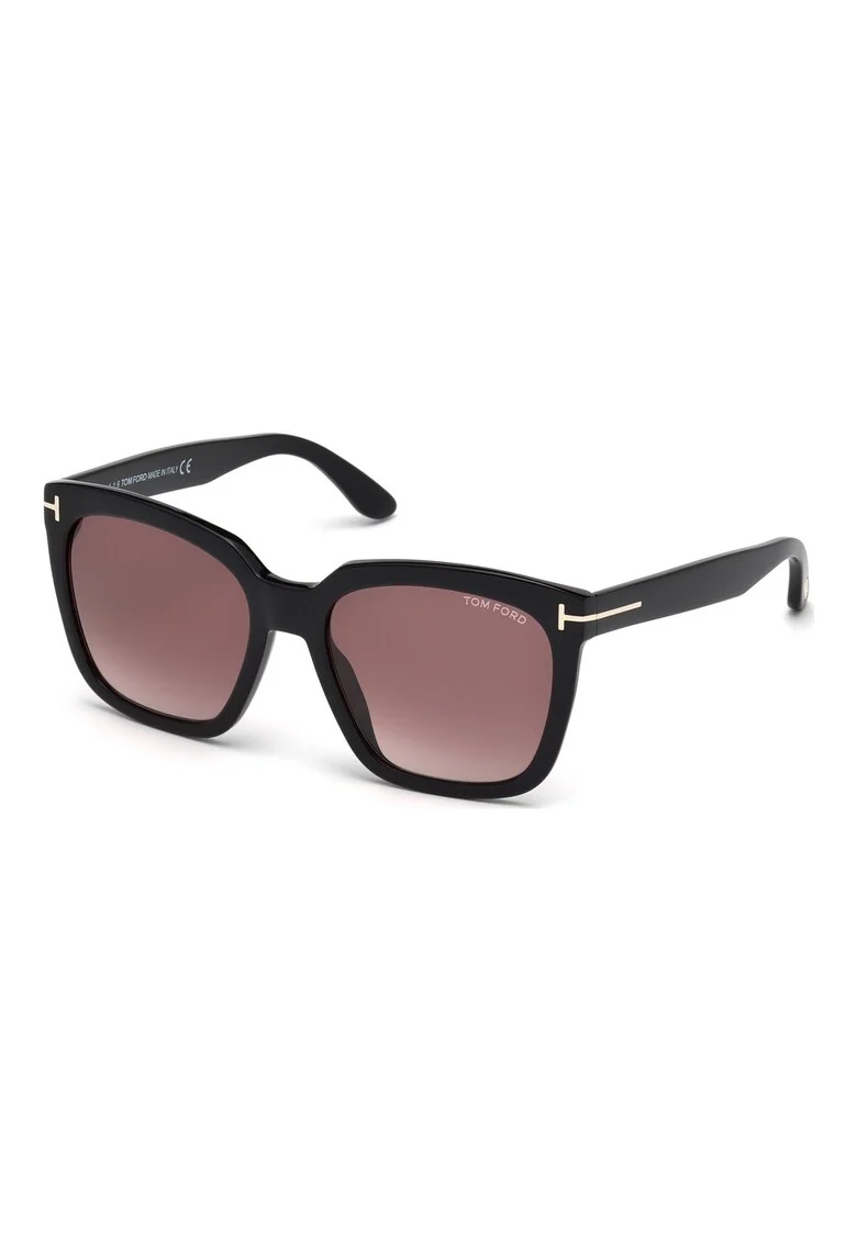 Ochelari de soare cu lentile degrade, Negru