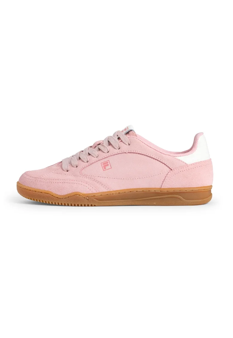 Pantofi sport din piele Slantshot S, Alb murdar/Roz prafuit