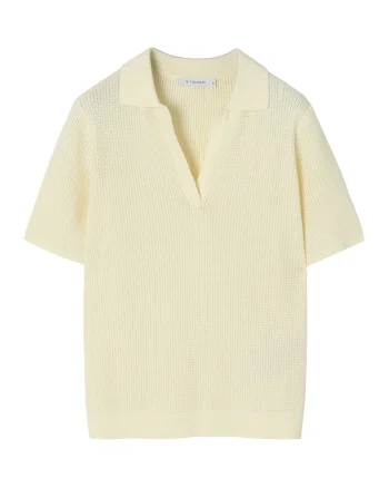 Bluza din amestec de matase Sonar, Bej