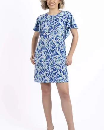 Rochie casual eleganta din vascoza