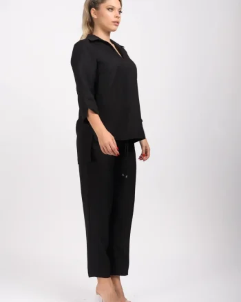 Bluza LaDonna din vascoza neagra