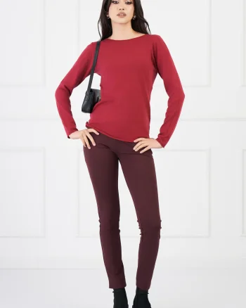 Pantaloni Mira bordo conici