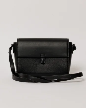 Geanta neagra desing minimalist